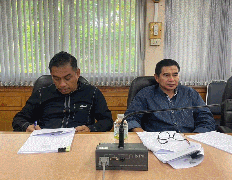 เทศบาลตำบลฉวาง ร่วมประชุมคณะกรรมการแปรญัตติร่างเทศบัญญัติงบประมาณรายจ่าย ประจำปี พ.ศ.2568
