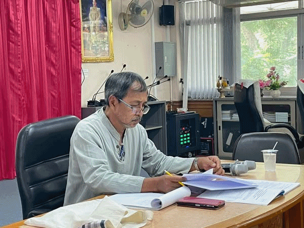 เทศบาลตำบลฉวาง เตรียมความพร้อมการเลือกตั้งสมาชิกสภาเทศบาล