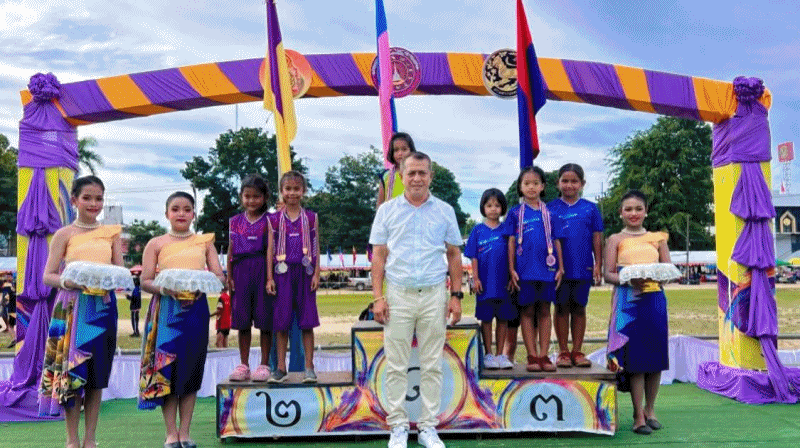 เทศบาลตำบลฉวาง ร่วมพิธีปิดการแข่งขันกีฬา กรีฑานักเรียน นักศึกษาและประชาชน อำเภอฉวาง ครั้งที่ 24 ประจำปี 2568