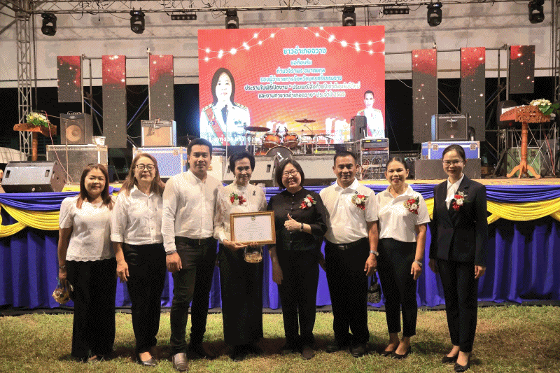 เทศบาลตำบลฉวาง ร่วมเปิดงานประเพณีส่งท้ายปีเก่าต้อนรับปีใหม่ และงานกาชาด อำเภอฉวาง ประจำปี 2569