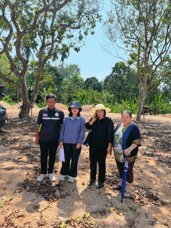 เทศบาลตำบลฉวาง ลงพื้นที่ตรวจสอบทางน้ำสาธารณะ