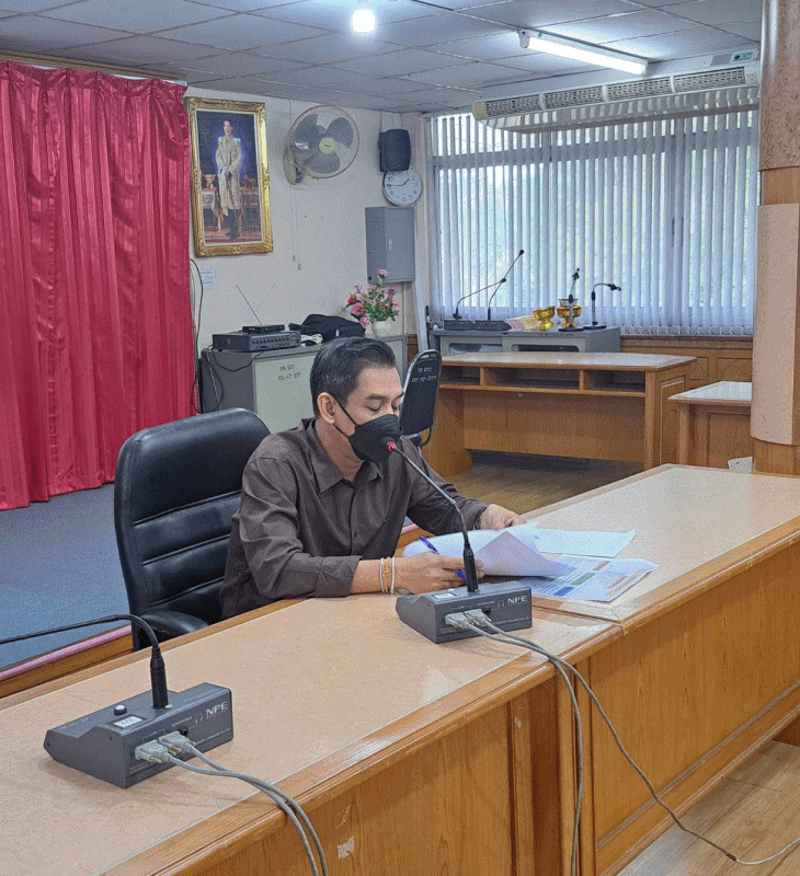 เทศบาลตำบลฉวาง ประชุมเตรียมความพร้อมศูนย์จัดการเครือข่ายสุขภาวะชุมชน