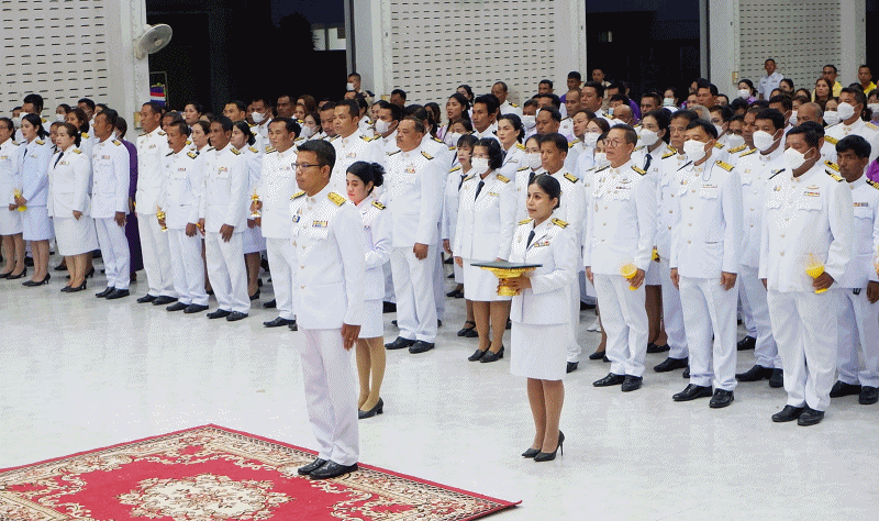 เทศบาลตำบลฉวาง ร่วมพิธีถวายเครื่องราชสักการะและพิธีถวายพระพรชัยมงคล เพื่อเฉลิมพระเกียรติสมเด็จพระนางเจ้าฯ พระบรมราชินี