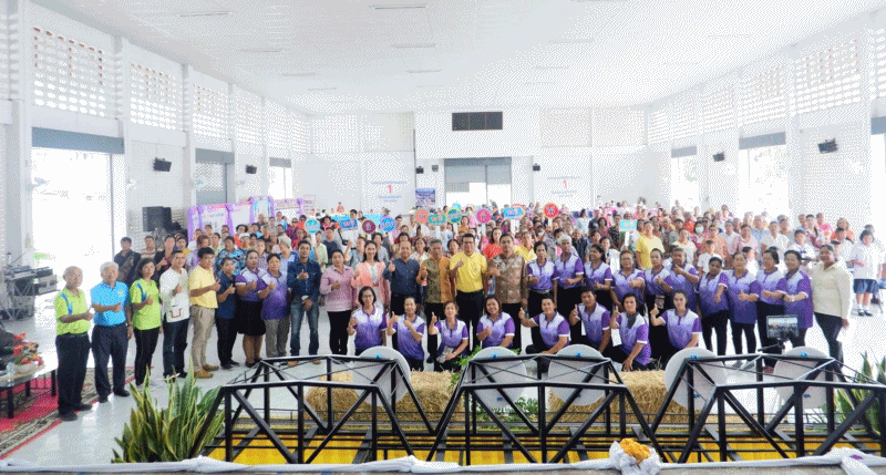 กองทุนสวัสดิการชุมชนเทศบาลตำบลฉวาง จัดการประชุมใหญ่สามัญ ประจำปี 2566