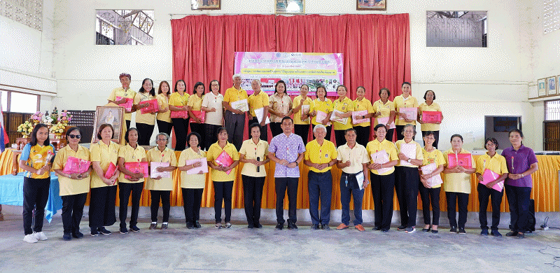 เทศบาลตำบลฉวาง ร่วมพิธีเปิดโรงเรียนผู้สูงอายุเทศบาลตำบลฉวาง รุ่นที่ 3 ประจำปี 2567