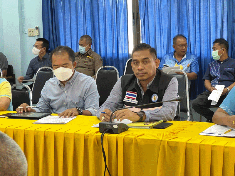 นายกเทศมนตรีตำบลฉวาง เข้าร่วมประชุมหัวหน้าส่วนราชการอำเภอฉวาง