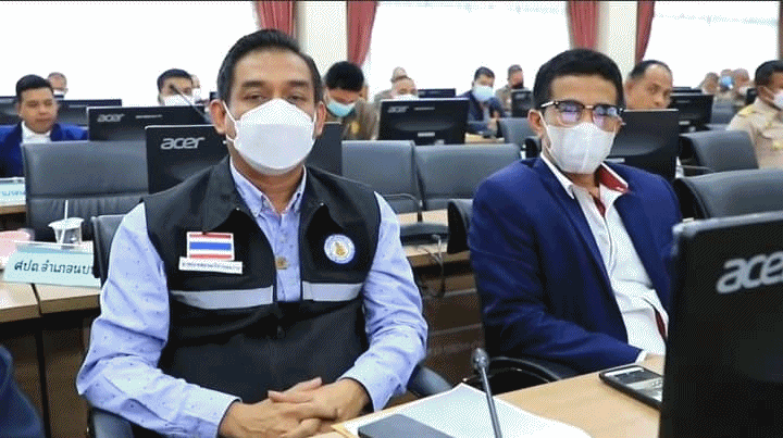 นายกเทศมนตรีตำบลฉวาง เข้าร่วมประชุมคณะกรรมการศูนย์อำนวยการความปลอดภัยทางถนนจังหวัดนครศรีธรรมราช
