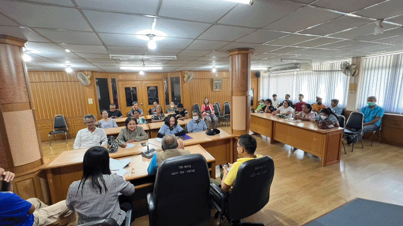 เทศบาลตำบลฉวาง ประชุมการแข่งขันกีฬาชุมชนสัมพันธ์ ประจำปี 2566